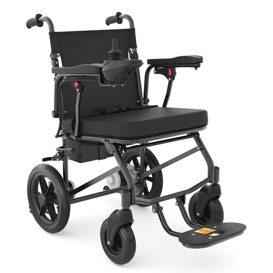 Foldable Electric Wheelchair – 500W Motor, 12 Miles Range, 264 lbs Capacity
